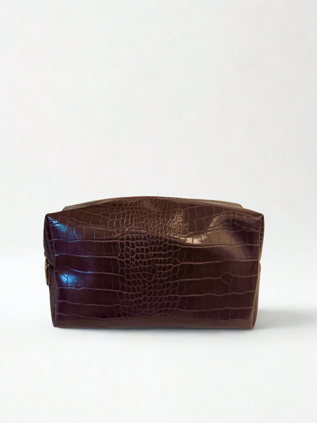 Brown Business Class Pouch