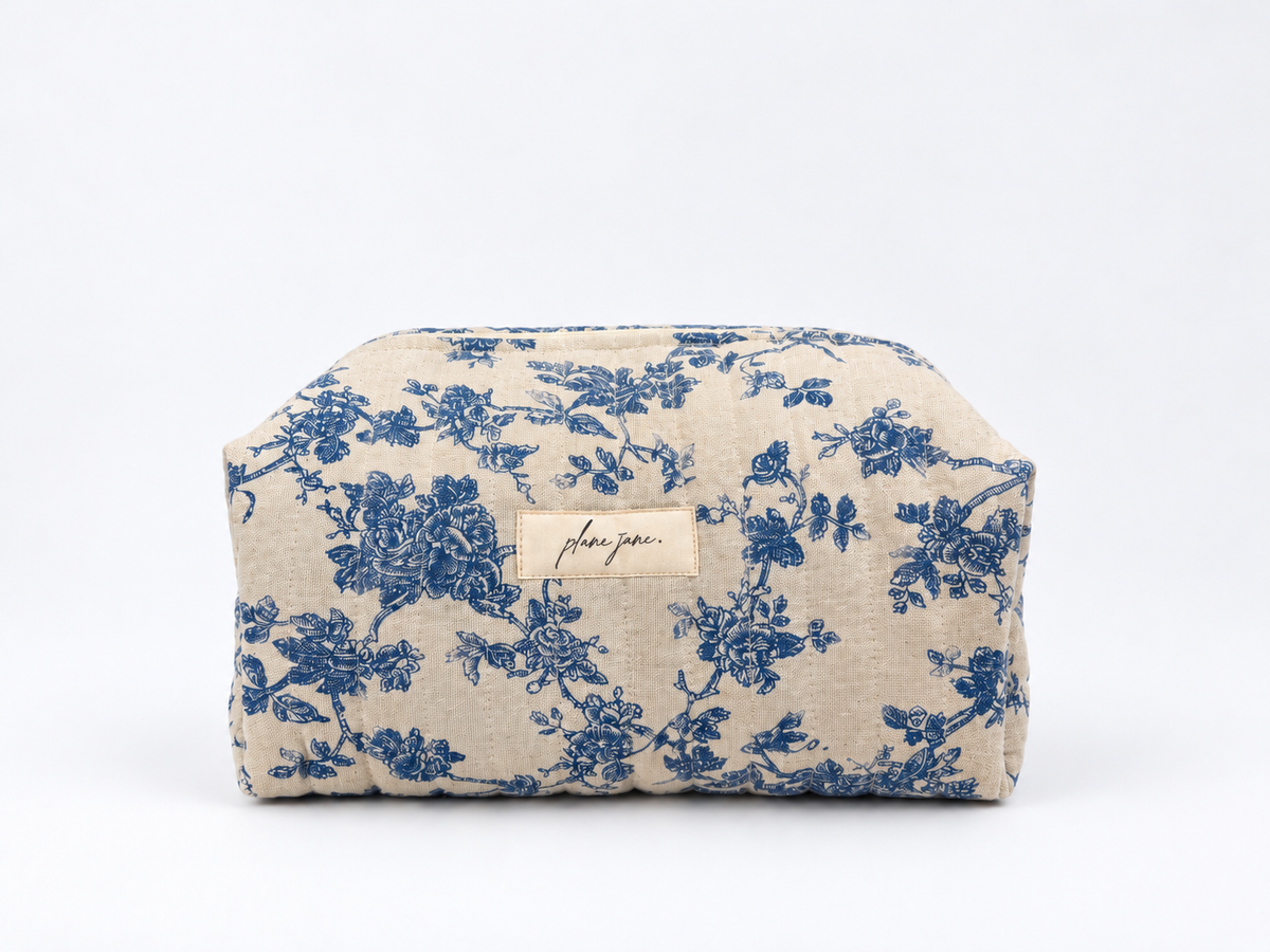 Vintage Paris XL Carry All Pouch