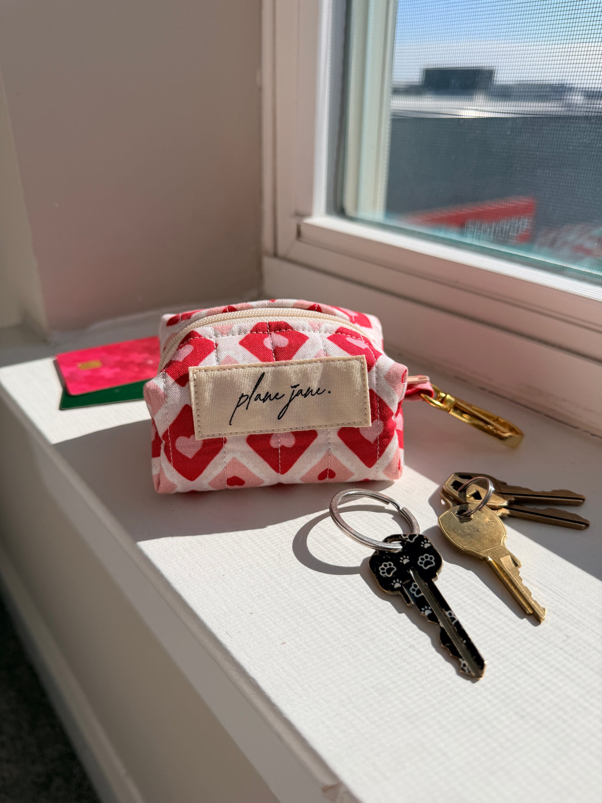 Mini Carry On Pouch Keychain